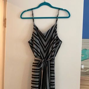 Striped romper